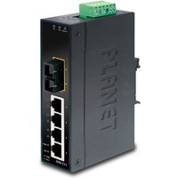 PLANET ISW-511 network switch Unmanaged L2 Fast Ethernet (10/100) Blac
