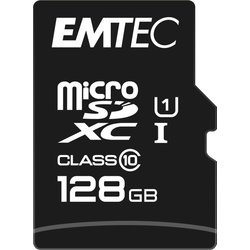 Emtec 128GB UHS-I U1 Elitegold Microsd Memory Card Inc Adapter