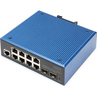 Digitus Industrial 8+2 -Port L2 managed Gigabit Ethernet Switch