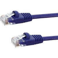 FDL 1M CAT.6a 10Gb S-FTP LSZH CABLE - PURPLE (PIT BOOTS)