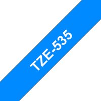 Brother TZE-535 DirectLabel white on blue Laminat 12mm x 8m for Brothe