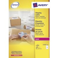 Avery L7165-500 self-adhesive label White 4000 pc(s)