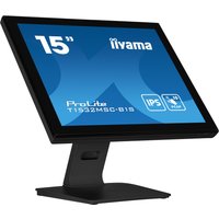 iiyama ProLite T1532MSC-B1S computer monitor 38.1 cm (15") 1024 x 768 pixels XGA LCD Touchscreen Black