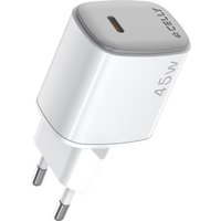 Celly UPTC1USBC45WWH mobile device charger Smartphone. Tablet White AC