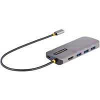 StarTech.com USB C Multiport Adapter. 4K 60Hz HDMI Video. 3 Port 5Gbps