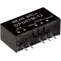 MEAN WELL DPU01N-12 power adapter/inverter 1 W