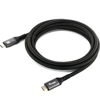 Equip USB4 Gen 2x2 C to C Cable. 3.0m. PD 100W. 4K/60Hz. 20Gbps. Black