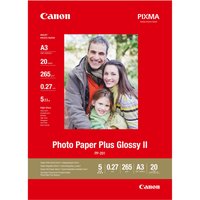Canon PP-201 Glossy II Photo Paper Plus A3 - 20 Sheets