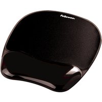 Fellowes Mouse Mat Wrist Support - Crystals Gel Mouse Pad with Non Sli