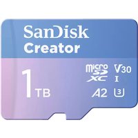 Sandisk Creator MicroSDXC UHS-I Class 10
