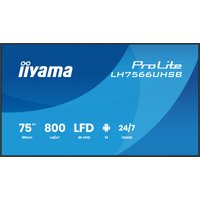 iiyama LH7566UHSB-B1AG Signage Display Digital signage flat panel 190.