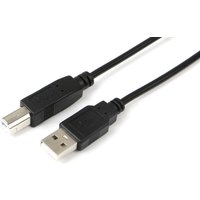 Microconnect USBAB03B USB cable USB 2.0 0.3 m USB A USB B Black