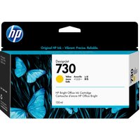 HP P2V64A/730 Ink cartridge yellow 130ml for HP DesignJet T 1600/1700/