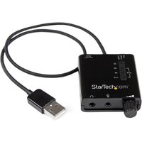 StarTech.com USB Stereo Audio Adapter External Sound Card with SPDIF D