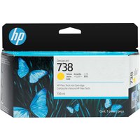HP 498N7A/738 Ink cartridge yellow 130ml for HP DesignJet T 850