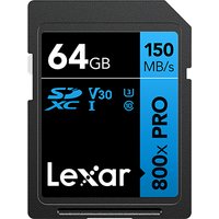 Lexar High-Performance 800xPRO 64 GB SDXC UHS-I Class 10