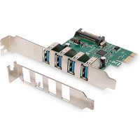 Digitus 4-Port USB 3.0 PCI Express Add-on Card