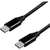 LogiLink CU0154 USB cable USB 2.0 1 m USB C Black