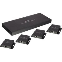 70m Cat.6 4 Port HDMI 4K30 IR Splitter Extender Loop Ou