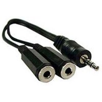 FDL 0.2M 3.5mm STEREO JACK SPLITTER M-F/F