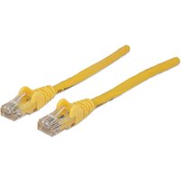 Intellinet Network Patch Cable. Cat6. 1m. Yellow. CCA. U/UTP. PVC. RJ4