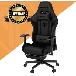 Anda Seat Jungle 2 Pc Gaming Chair Upholstered Padded Seat Black. Yell