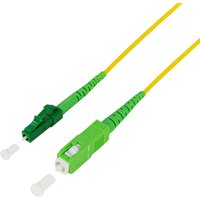 LogiLink FPSLS00 InfiniBand/fibre optic cable 0.5 m SC LC LC/APC Yello