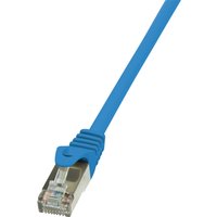 LogiLink 0.5m Cat.5e F/UTP networking cable Blue Cat5e F/UTP (FTP)