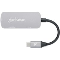 Manhattan USB-C Dock/Hub. Ports (x3): HDMI. USB-A and USB-C. with Powe