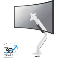 Neomounts NM-D775WHITEPLUS Monitor arm 10-49" - gas spring - Topf