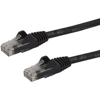 StarTech.com 15m CAT6 Ethernet Cable - Black CAT 6 Gigabit Ethernet Wi