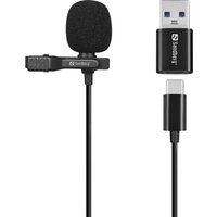 Sandberg Streamer USB Clip Microphone
