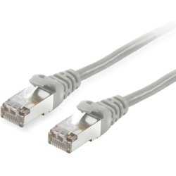 Equip Cat.6A S/Ftp Patch Cable. Grey. 0.15M