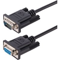 StarTech.com 3m RS232 Serial Null Modem Cable. Crossover Serial Cable