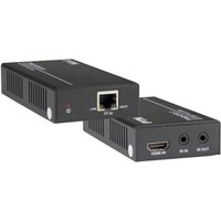 VL120007 AV extender AV transmitter & receiver Black