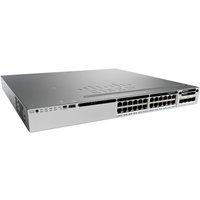 Cisco Catalyst WS-C3850-24T-E network switch Managed Black. Grey