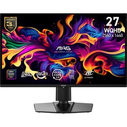 Msi Mag 274QP QD-OLED X24 Computer Monitor 67.3 Cm (26.5") 2560 X