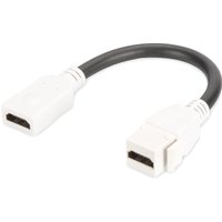 Digitus HDMI 2.0 Keystone Module with 12 cm cable (Female/Female)