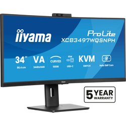 Iiyama Prolite XCB3497WQSNPH-B1 Computer Monitor 86.4 Cm (34") 34