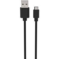 Ansmann 1700-0129 USB cable 1 m USB A Micro-USB B Black