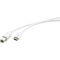 Kramer Electronics C-USB/CB-10 USB cable USB 2.0 3 m USB C USB B White