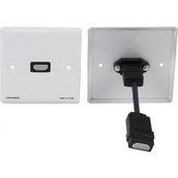 Kramer Electronics WP-H1M(WP-HDMI1M)/EU/GB(W) socket-outlet HDMI White