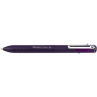 Pentel IZEE 4 COLR BALLPNT ASST PK12