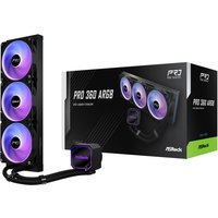 Asrock Pro 360 ARGB AIO Liquid CPU Cooler. 360mm Radiator. Triple 120m