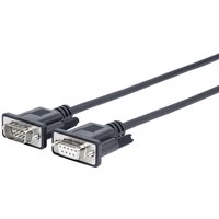 Vivolink PRORS1 serial cable Black 1 m D-sub 9 pin