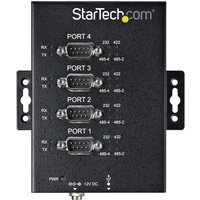 StarTech.com 4 Port Serial Hub USB to RS232/RS485/RS422 Adapter - Indu