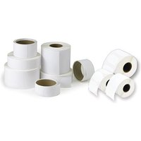 DTM Print 074802HIS self-adhesive label Square Permanent White 1250 pc