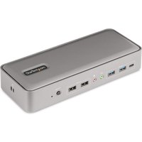 StarTech.com Dual-Laptop USB-C KVM Docking Station. Dual Monitor 4K 60
