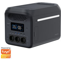 LogiLink Portable power station. 1800W. LiFePO4 battery. Tuya compatib