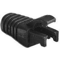 FDL RJ45 CABLE BOOT WITH LATCH PROTECTOR - BLACK (100pcs)